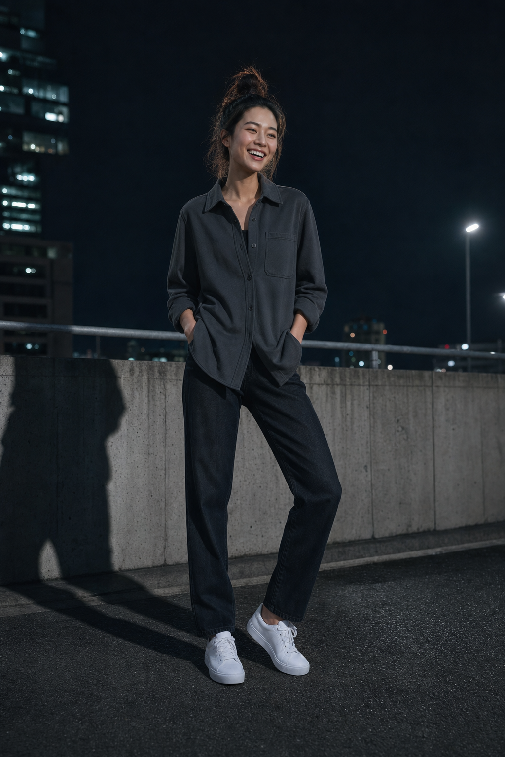 W10 Graphite Overshirt